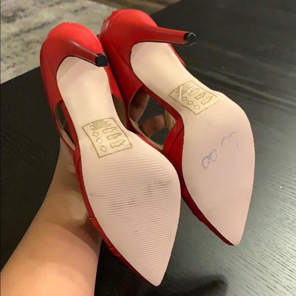 Signature by ShoeDazzle Aracely red heels pumps - Picture 9 of 15